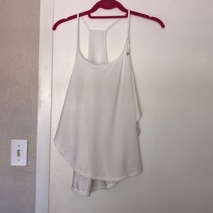 White under armour tank top